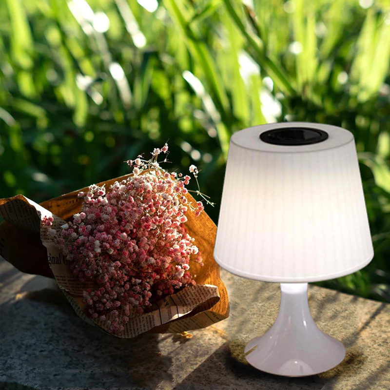 New Solar Table Lamp, cool white(VY06-028)