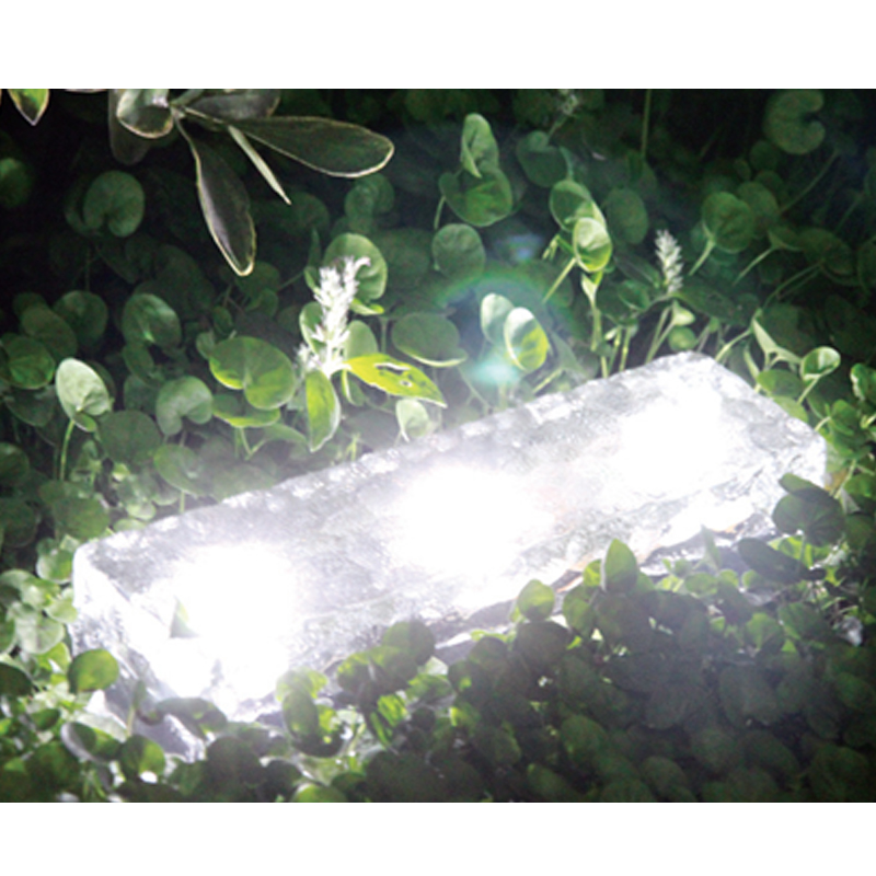 Iced 20x6x5 cm Solar LED Brick Light(VY06-019)