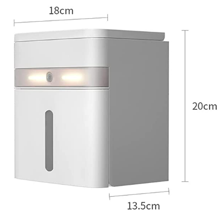Bathroom Double Storage Tissue Holder(VY08-010)