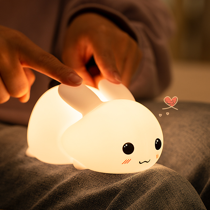 Baby Kid 3D Animal Rabbit Night Light（VY10-007）