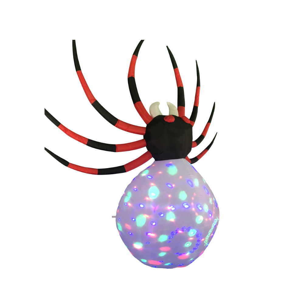 LEDs inflatable Halloween spider(VY11-003)