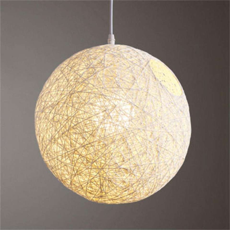 LED Round Simple Hand-woven Lamp(VY03-002)