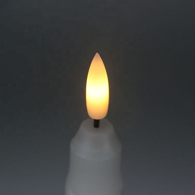 Battery Operated Candlesticks Spiral Taper LED Flameless Candles（VY04-009）