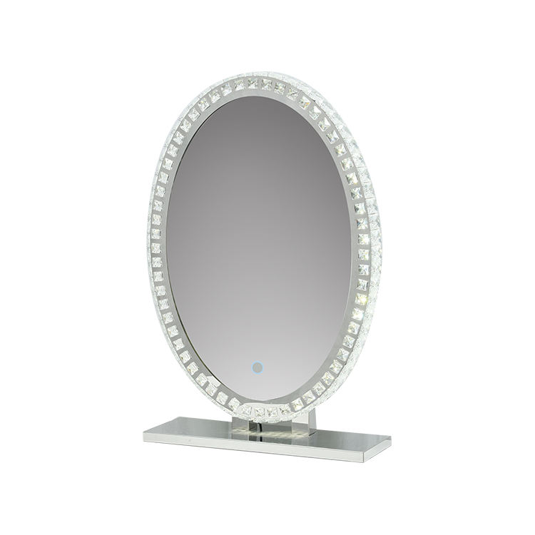 Crystal Makeup Cosmetic Led Mirror Table Vanity Mirror（VY16-006）